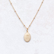 Collier Vierge Miraculeuse - Empierré - Personnalisable